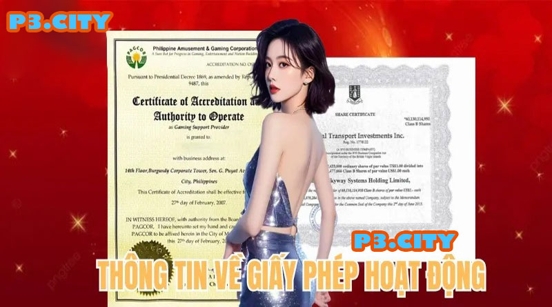 P3 hoạt động hợp pháp dưới sự giám sát của các tổ chức quốc tế.